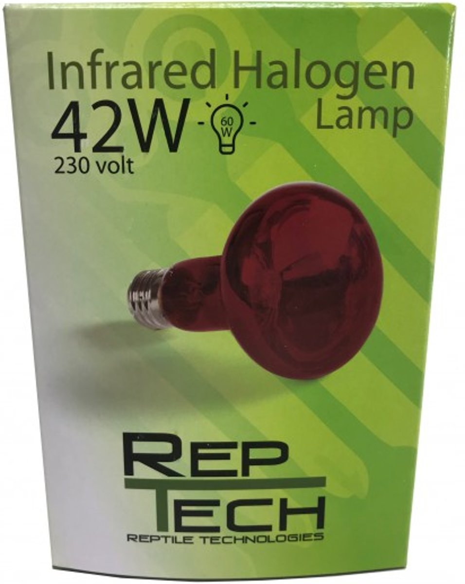 Reptech Infrarood halogeen lamp 42W