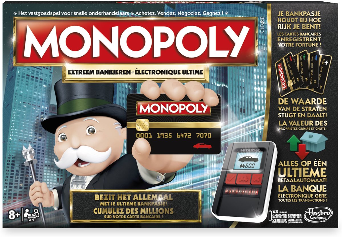 Monopoly Extreem Bankieren België - Bordspel