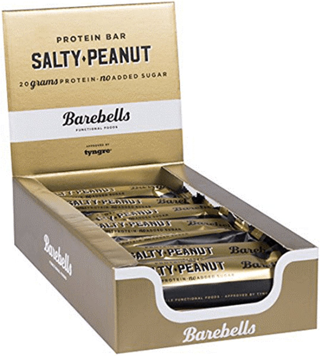 Foto van Barebells Protein Bars - Proteïnereep - 12 repen - Salty Peanut