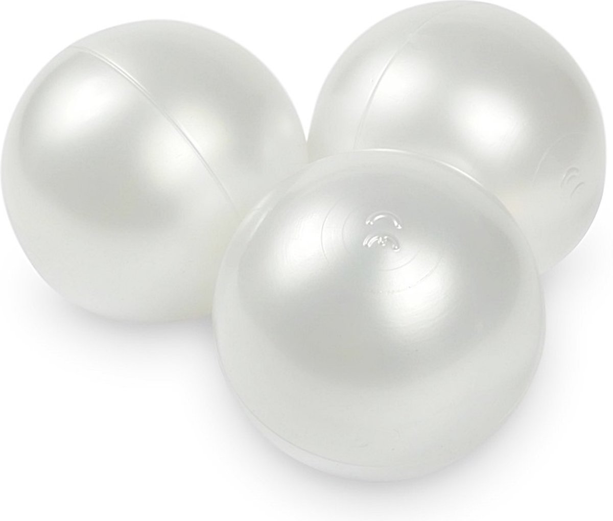 Ballenbak ballen parelmoer (70mm) voor ballenbak 100 stuks