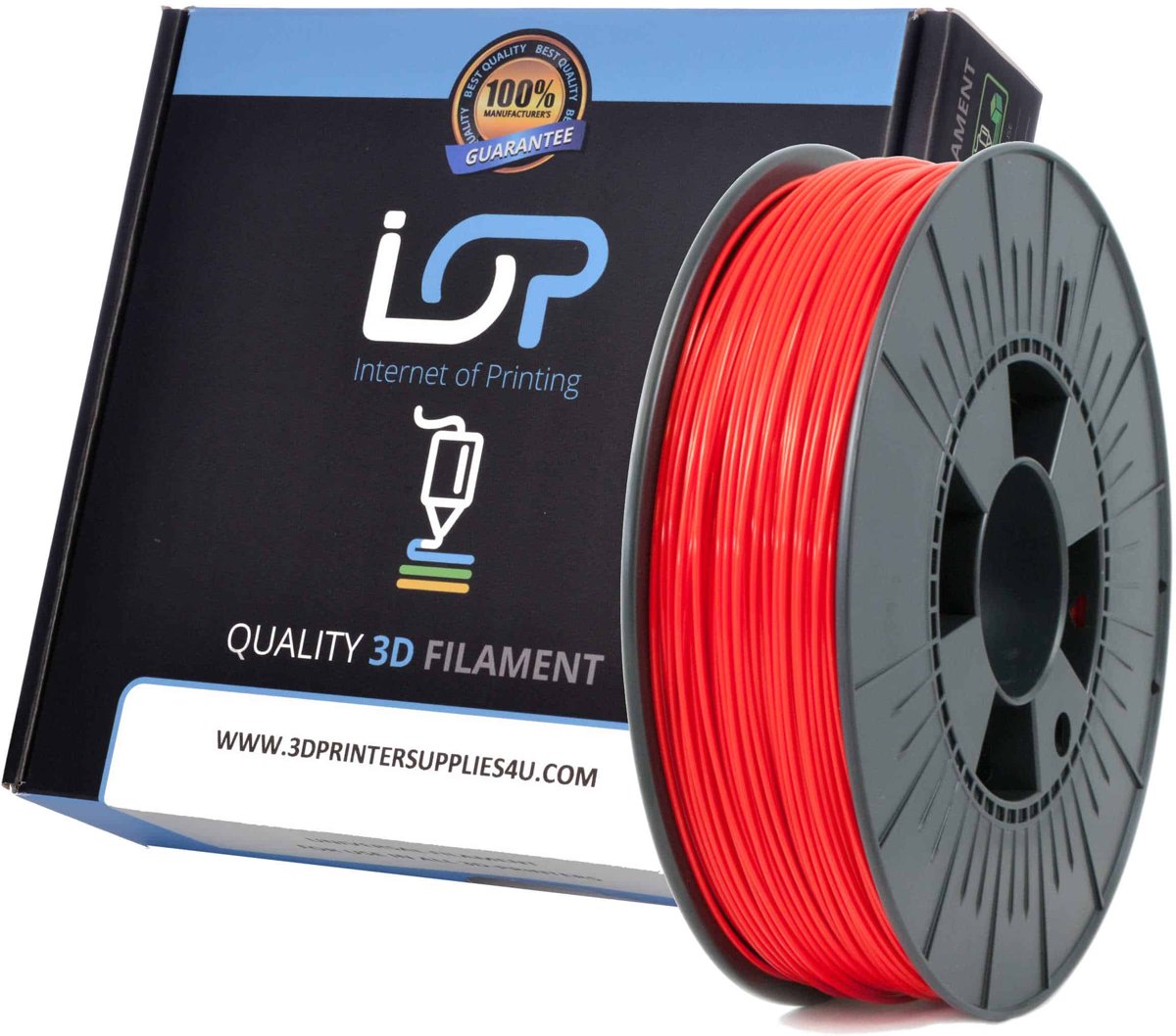 IOP ABS 1,75mm Red 1kg