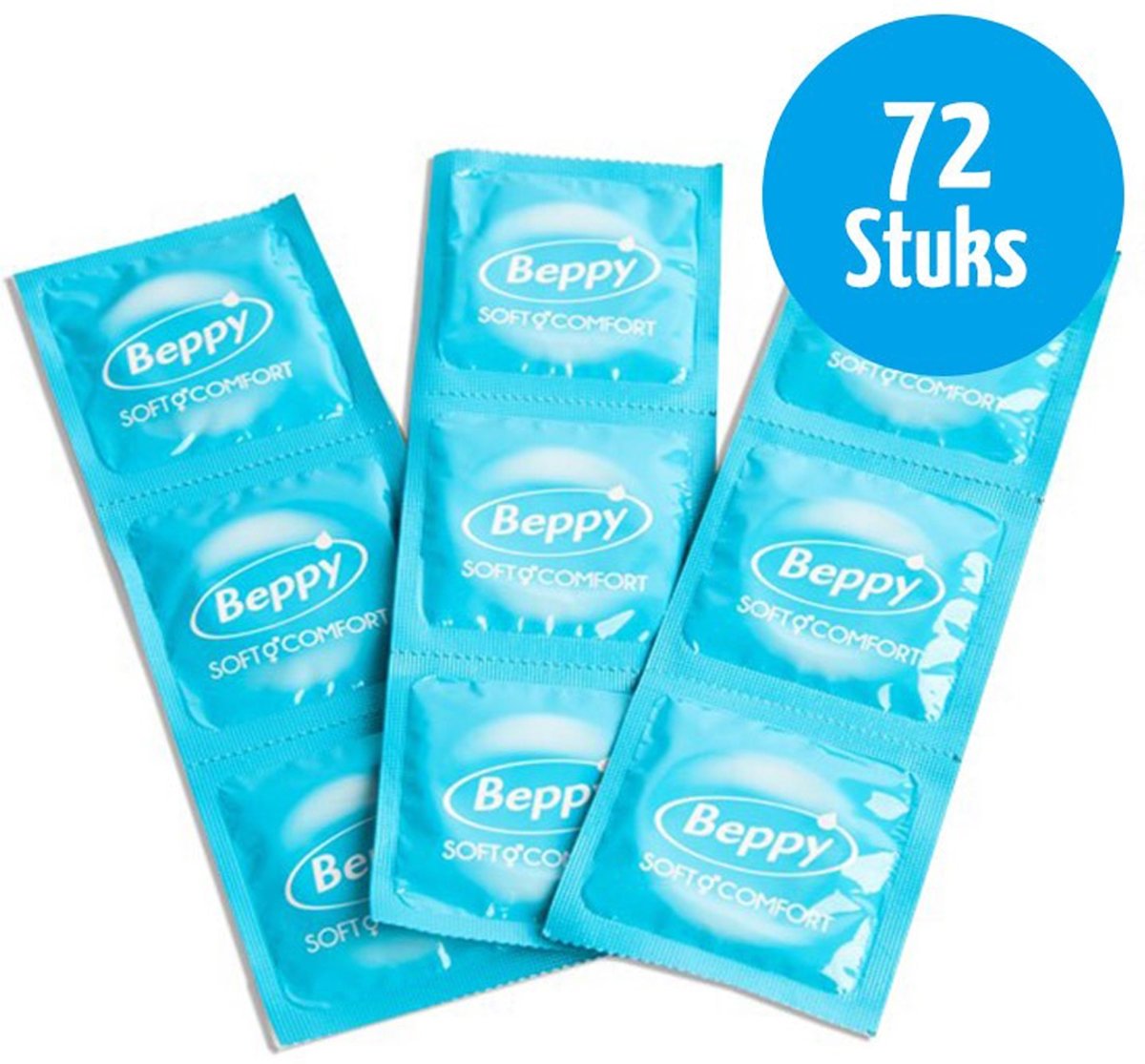 Foto van Beppy Soft+Comfort condooms - 72 stuks