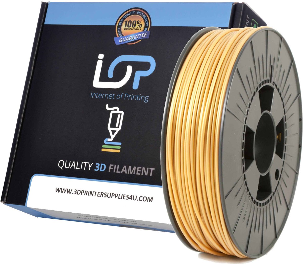 IOP PLA 2,85mm Yellow Gold 500gr