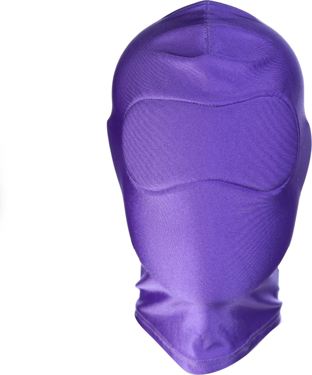 Foto van Banoch - Mask Full Purple - Spandex Masker - BDSM- Paars