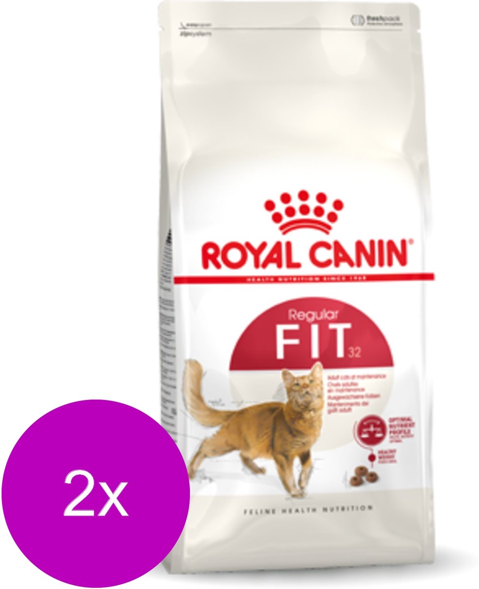 bol.com | Royal Canin Fhn Fit 32 - Kattenvoer - 2 x 4 kg