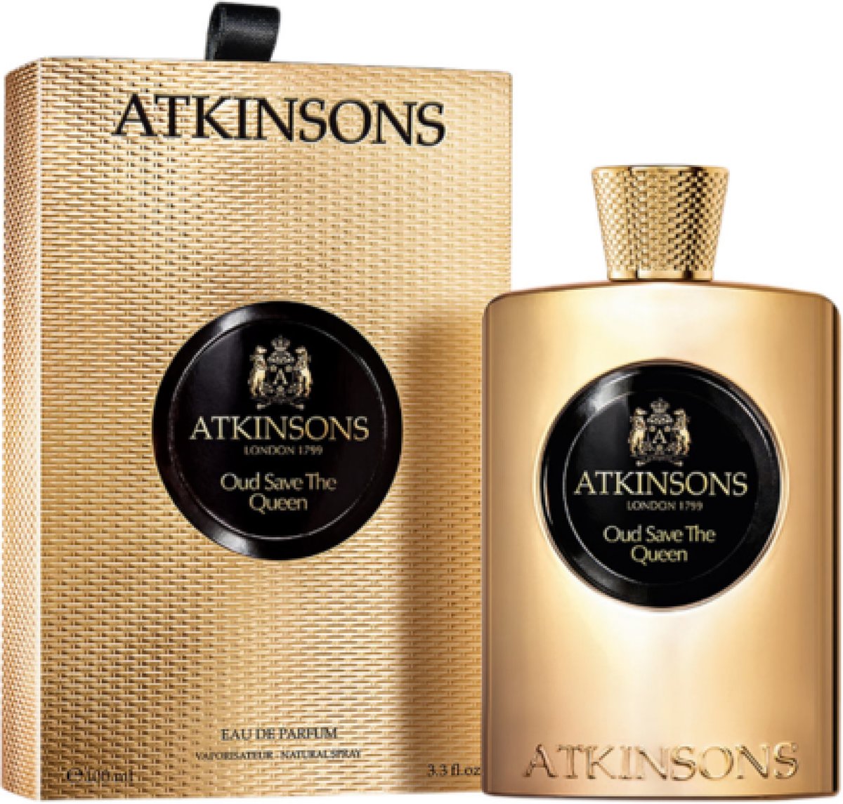 Foto van Atkinsons 1799 Oud Save The Queen Vrouwen 100ml eau de parfum