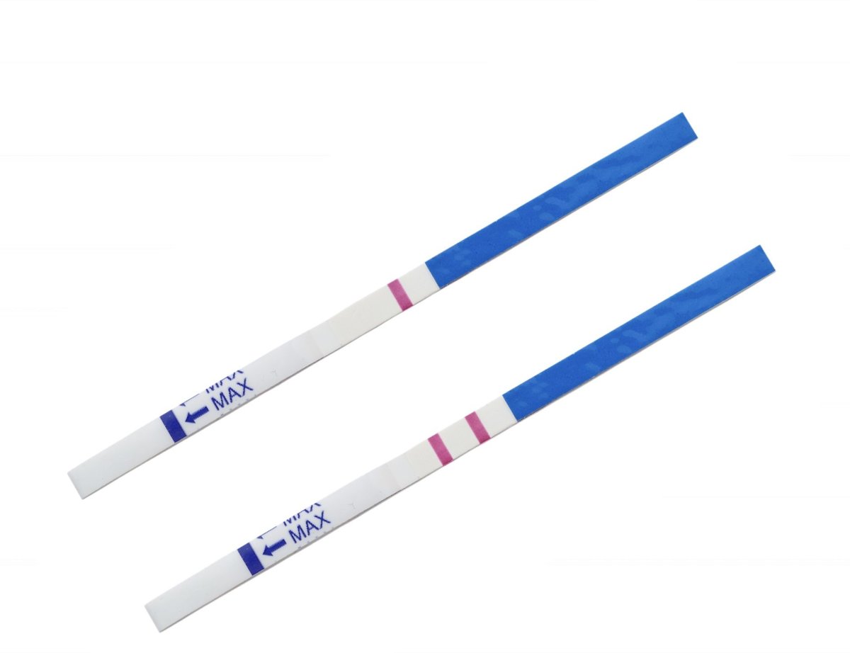 Foto van 100 stuks - Zwangerschapstesten - Dipstick Extra Vroeg - Betrouwbare zwangerschapstest