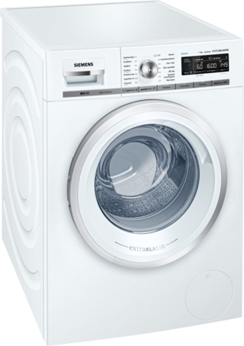 Siemens WM16W592NL Vrijstaand Voorbelading 9kg 1600RPM A+++-30% Wit wasmachine