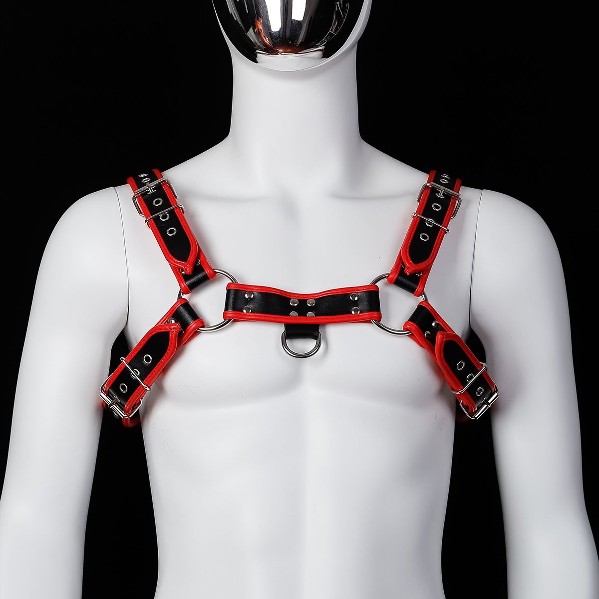 Foto van Banoch - Chest harness Raidy - kunstleer harnas voor man