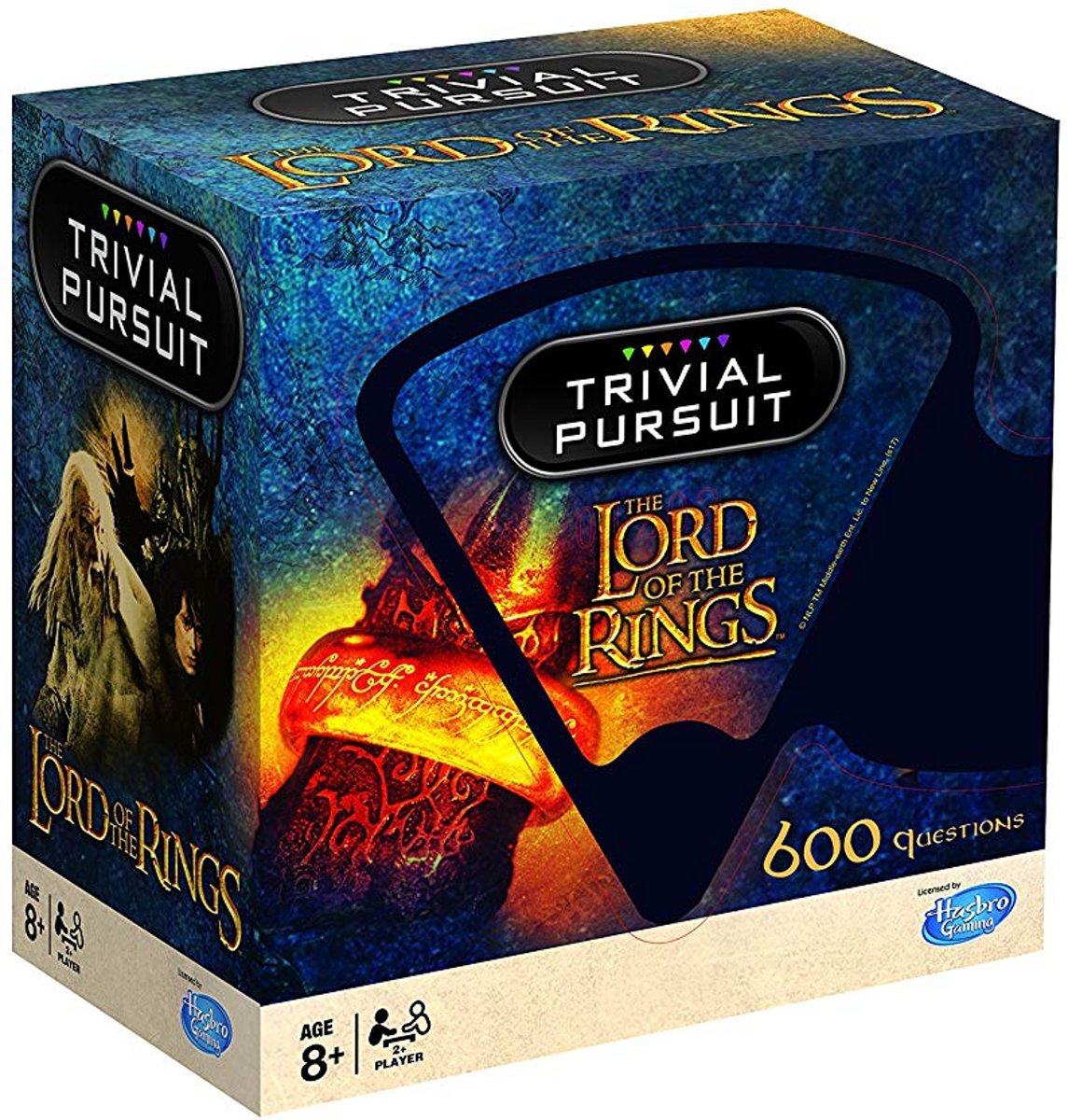Lord The Rings Trivial Pursuit  Card Game