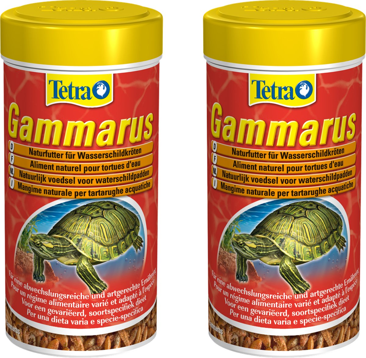 Tetra gammarus 100 m schildpadvoer per 2 verpakkingen