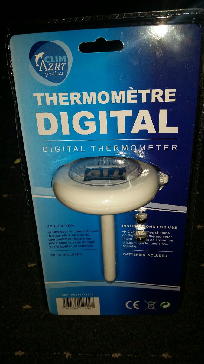 Digitale drijvende thermometer