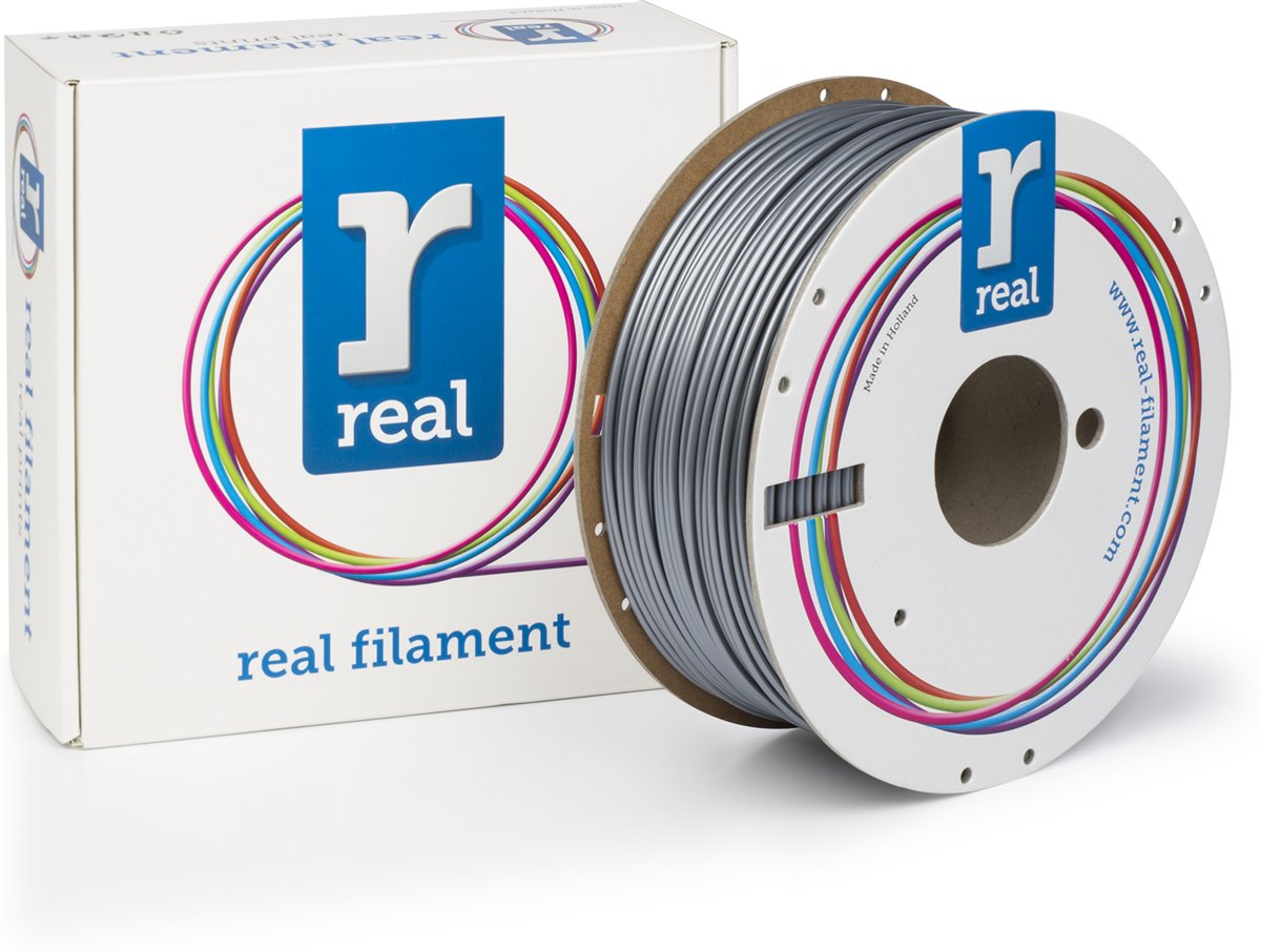 REAL Filament PLA zilver 2.85mm (1kg)