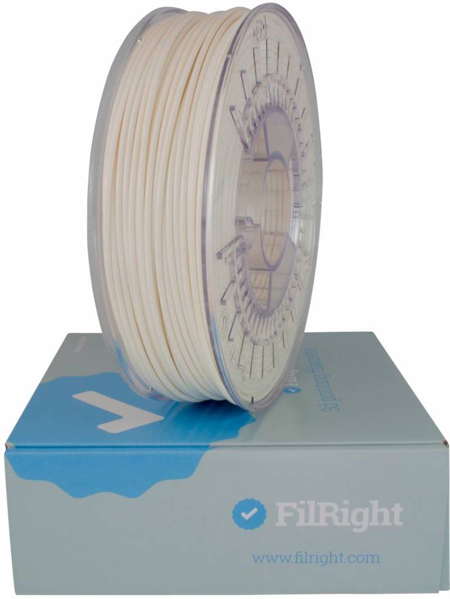 FilRight Maker PLA Filament - 1.75mm - 1 kg - Wit