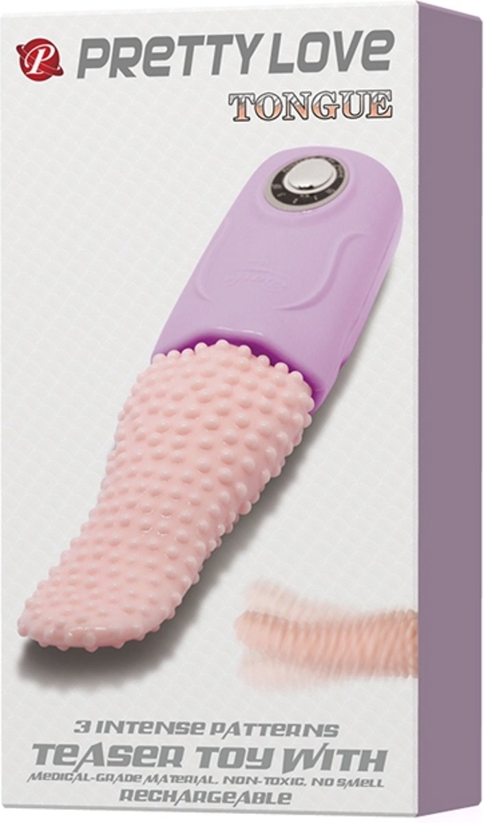 Foto van Pretty Love Tong vibrator USB oplaadbaar 3 snelheden. schaamlip en clitoris verwenner. best beoordeeld