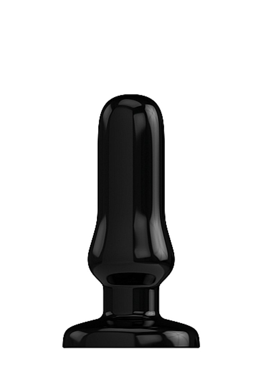 Foto van Buttplug - Rubber - 5 Inch - Model 4 - Black