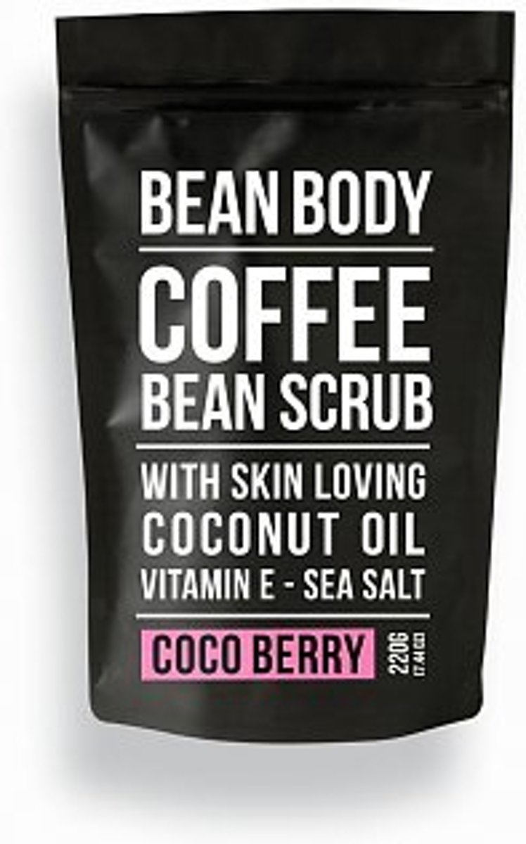 Foto van Bean Body Coffee Bean scrub coco berry