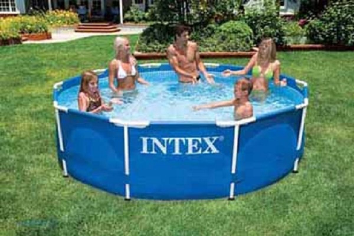 Intex frame zwembad rond 305x76 cm