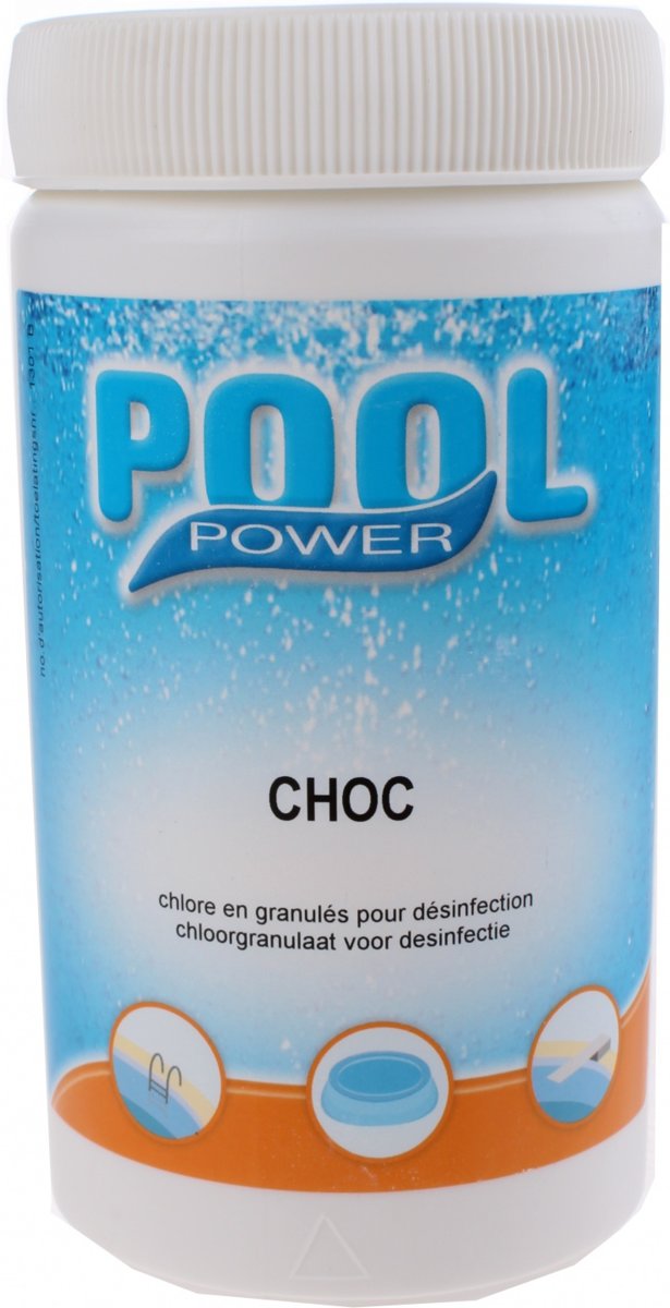 Pool Power Desinfectiemiddel Shock Choc 63/g 1 Kg