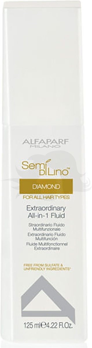 Foto van Alphaparf Alfaparf Semi di lino diamond leave in all In 1 fluid 125 ml
