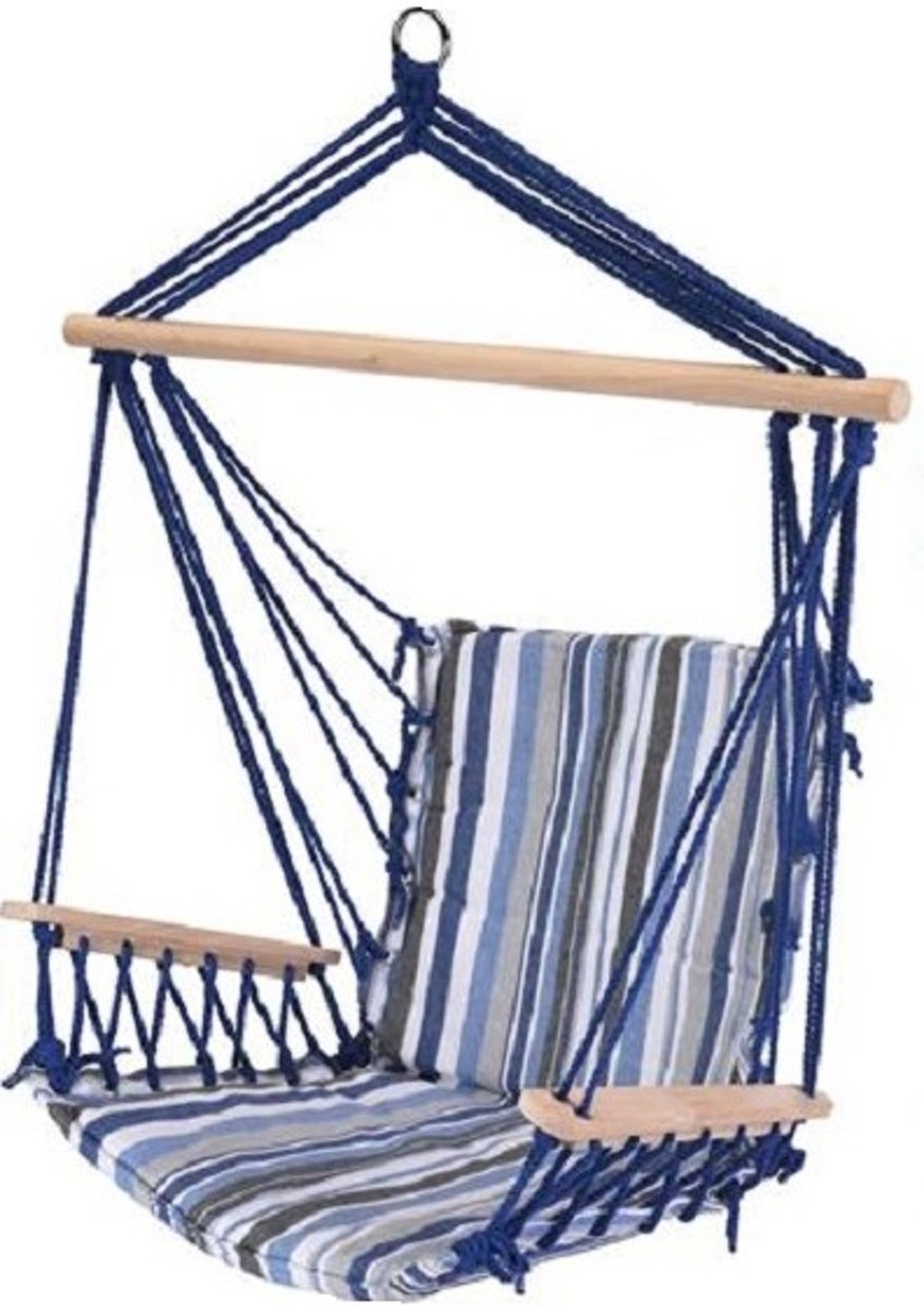 Hangmat stoel - Hangende tuinstoel - 90x50x15cm