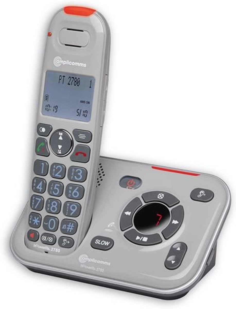 Foto van Amplicomms Powertel 2780 DECT draadloze telefoon (kopie) -