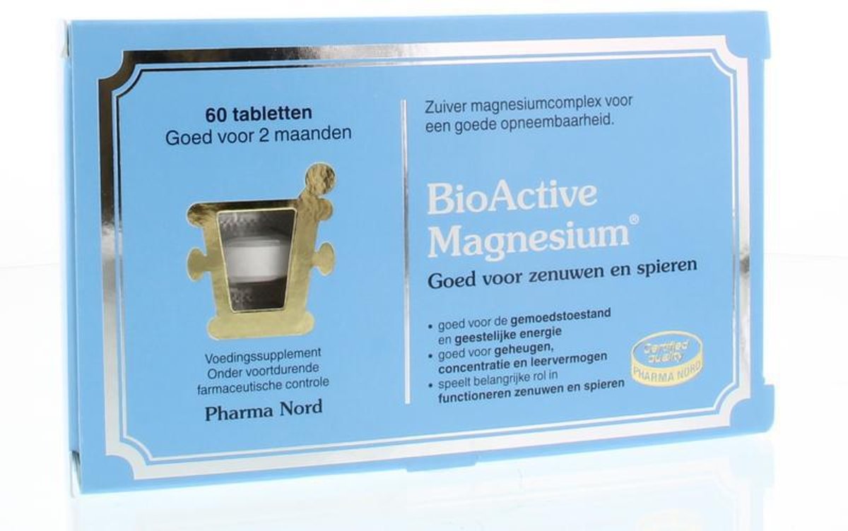 Foto van Bio-Magnesium - 60 Tabletten - Mineralen