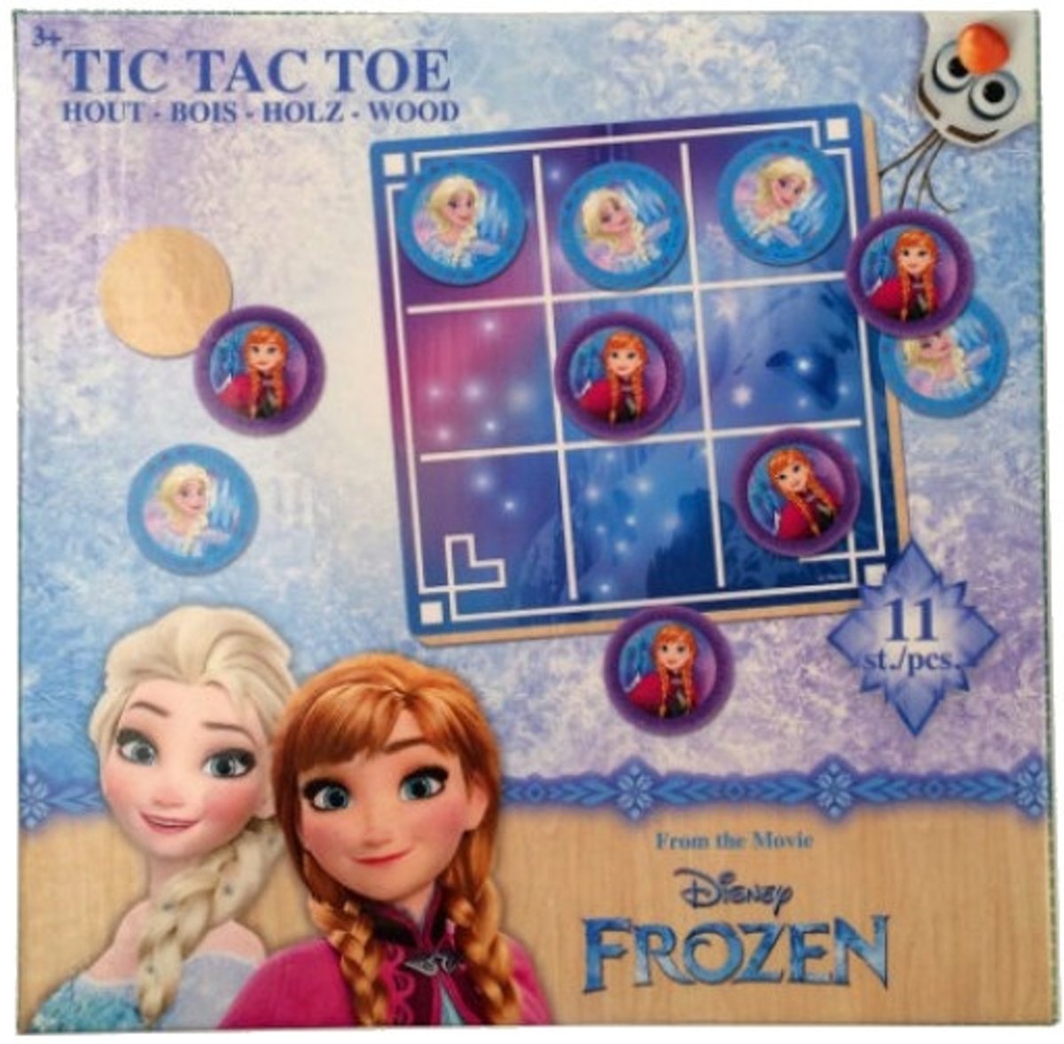 Disney Frozen Tictactoe Hout