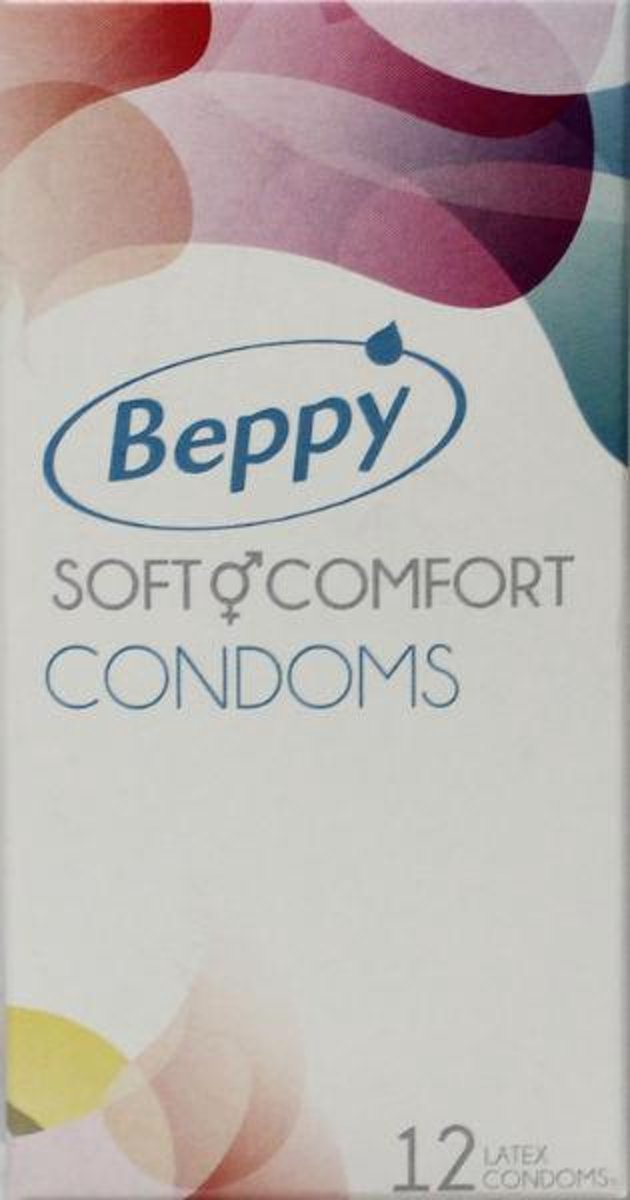 Foto van Beppy condooms 12 stuks in een doos