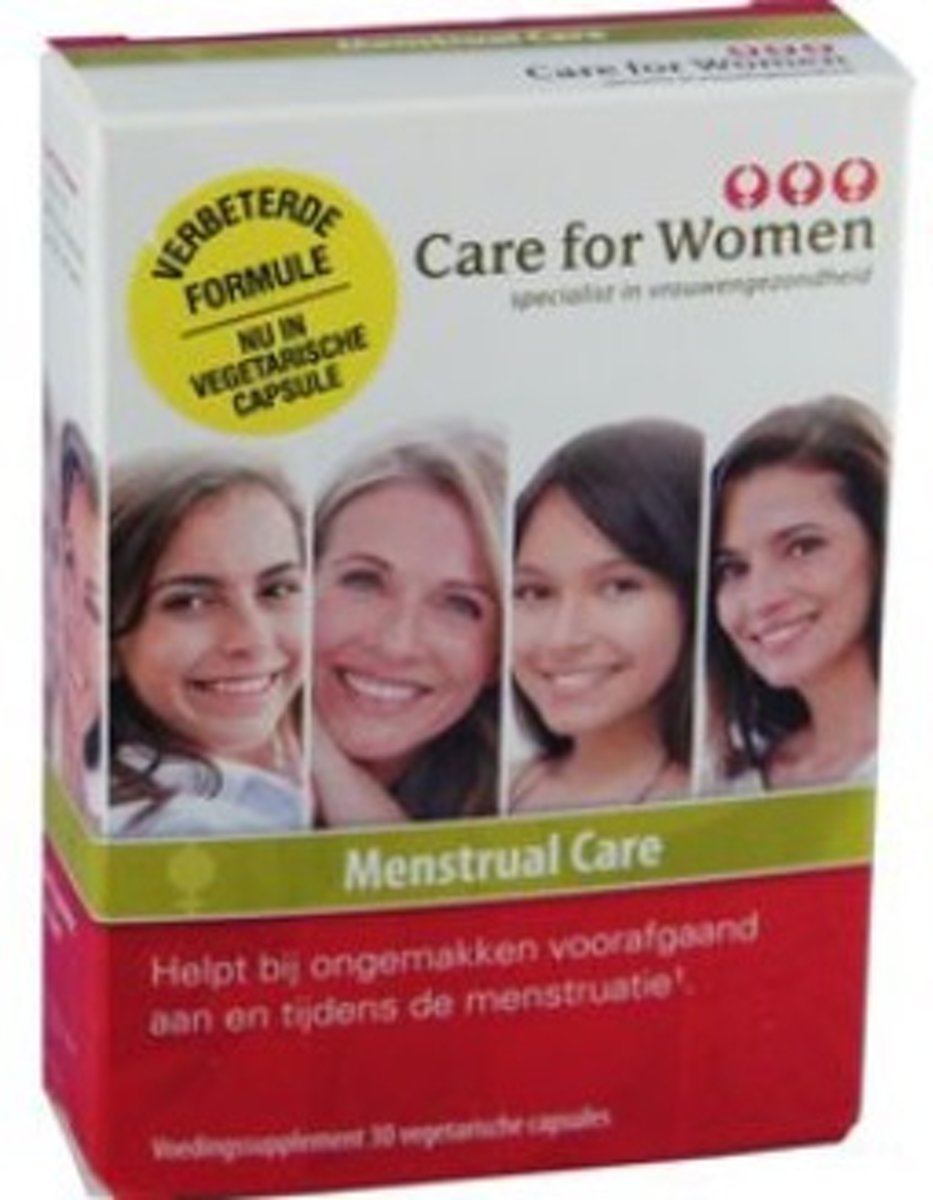 Foto van Care for Women Menstrual Care - 30 Capsules - Voedingssupplement