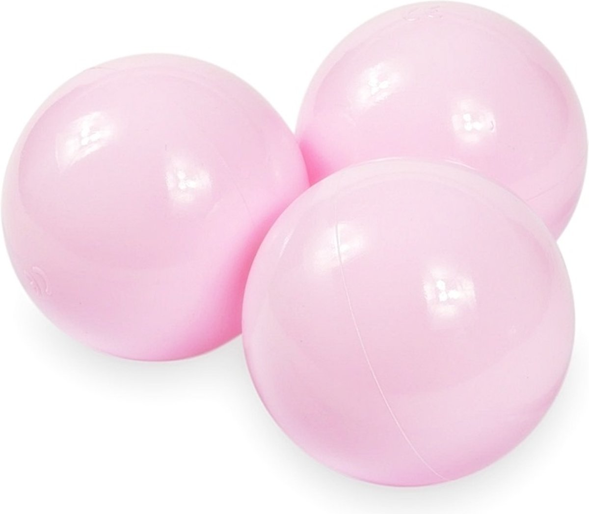 Ballenbak ballen licht roze (70mm) voor ballenbak 100 stuks