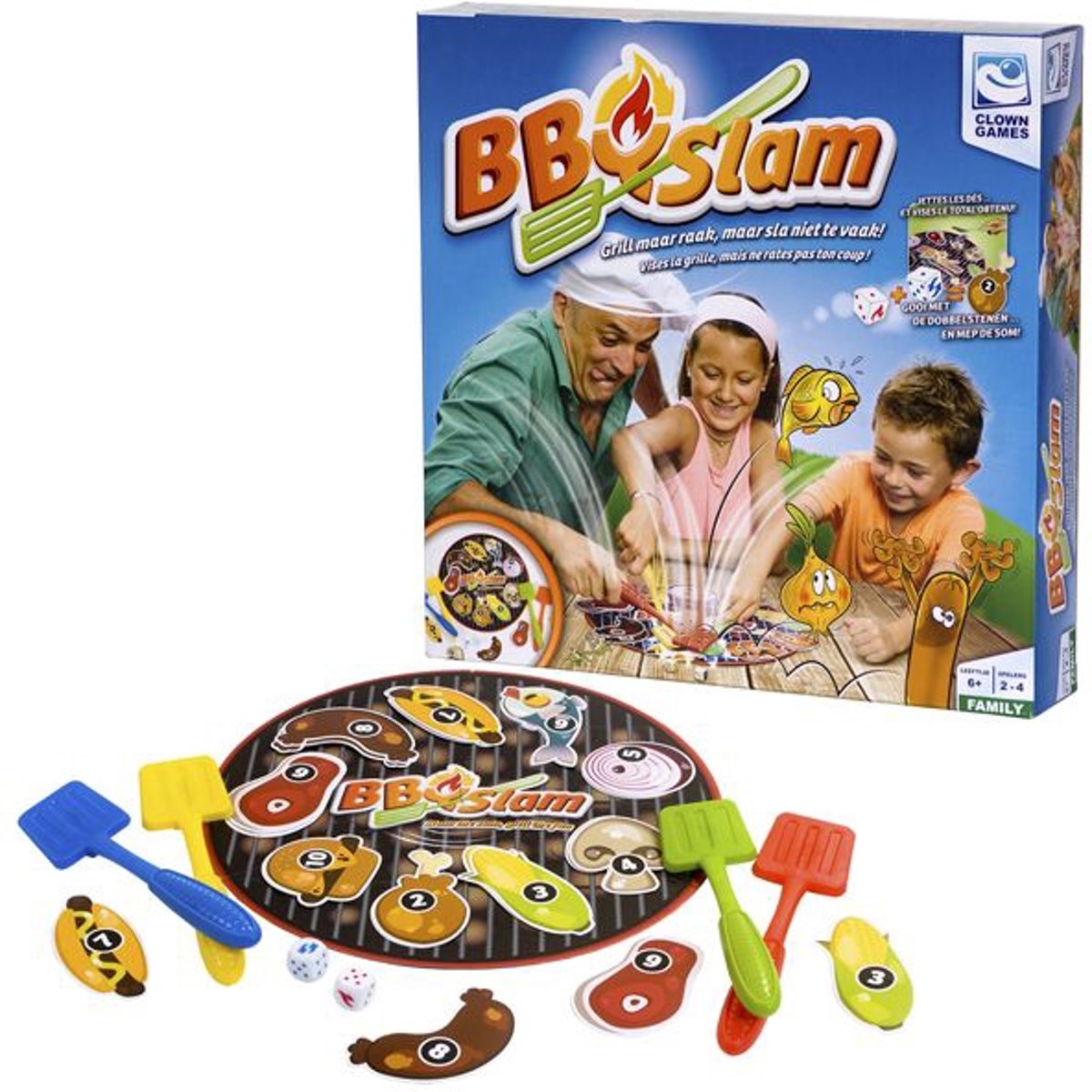 Clown Bbq Slam gezelschapsspel