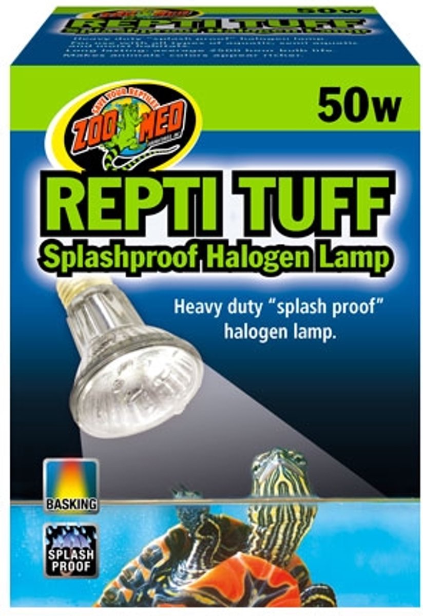 Repti Tuff Splashproof halogen lamp 75w