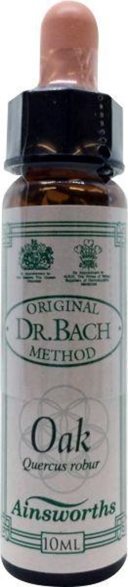Foto van Ainsworths Oak Bach Flower Remedy - 10 ml - Etherische Olie