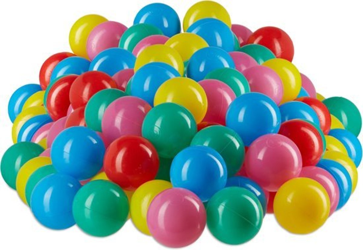 Ballen voor het ballenbad - 200 Stuks - zachte babyballen - vrij van schadelijke stoffen