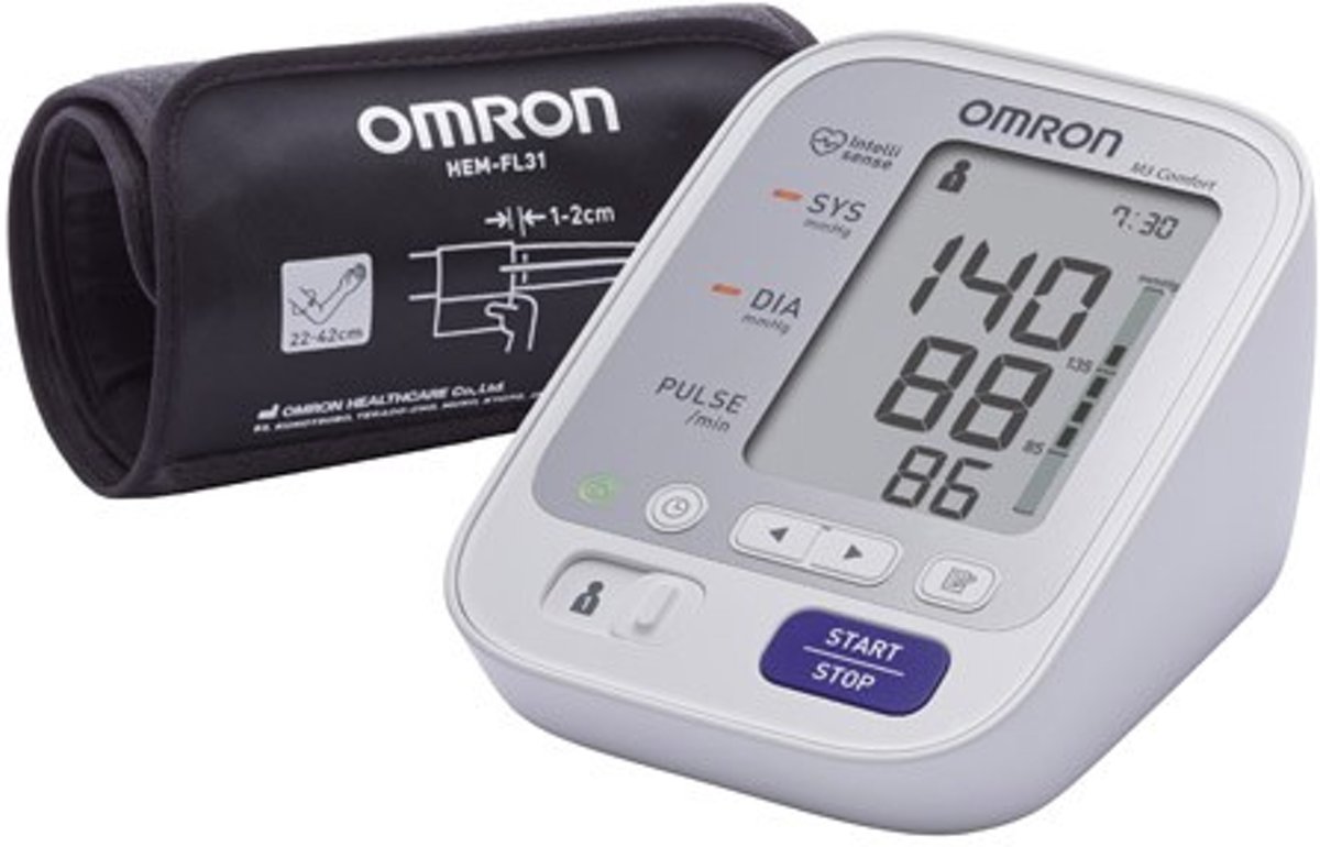 Omron M3 Comfort - Bloeddrukmeter