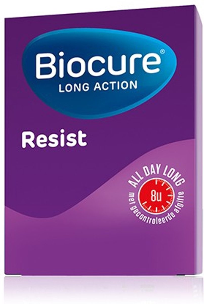 Foto van Biocure Resist Long Action 60 Tabletten