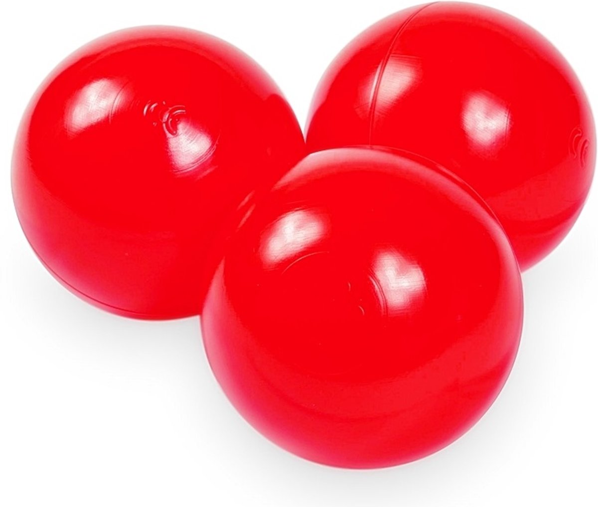 Ballenbak ballen rood (70mm) voor ballenbak 100 stuks