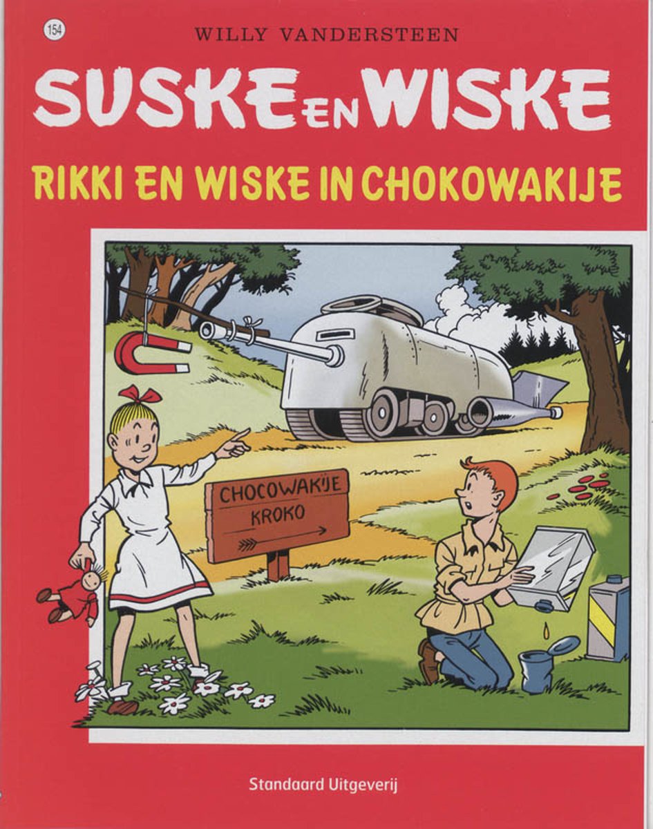 Image result for Suske en Wiske : Rikki en Wiske in Chocowakije - Willy Vandersteen