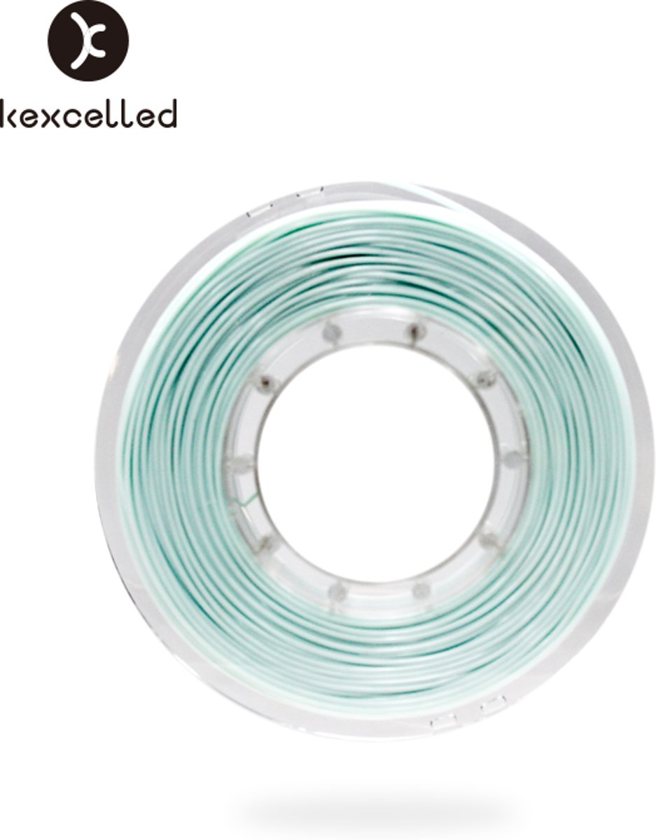 kexcelled-PLAsilk-1.75mm-groen/green-500g*5=2500g(2.5kg)-3d printing filament
