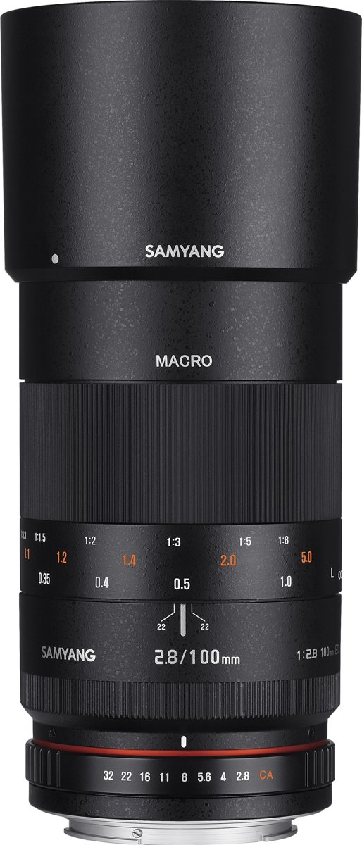 Samyang 100mm F2.8 ED UMC Macro - Prime lens - geschikt voor alle Sony A spiegelreflexcamera's