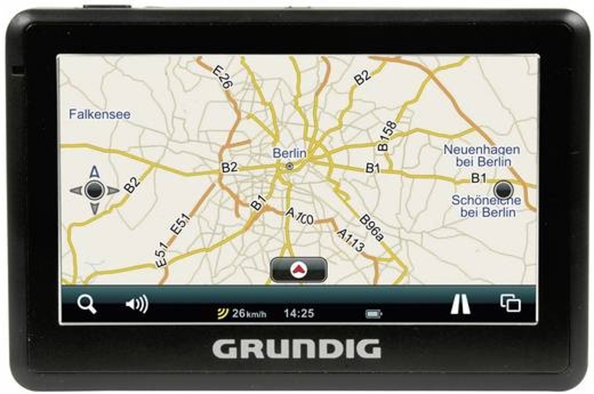 Grundig navigatiesysteem Europa - GPS navigatie / autonavigatie - 5 inch