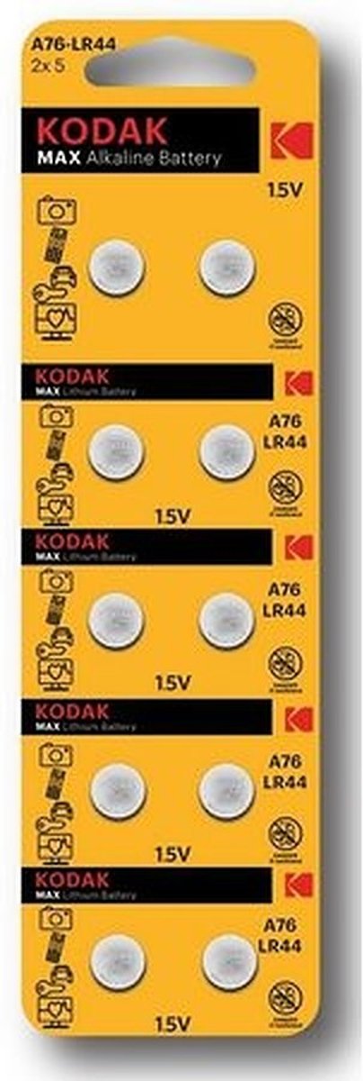 Kodak Alkaline AG13 1,5v - blister 10