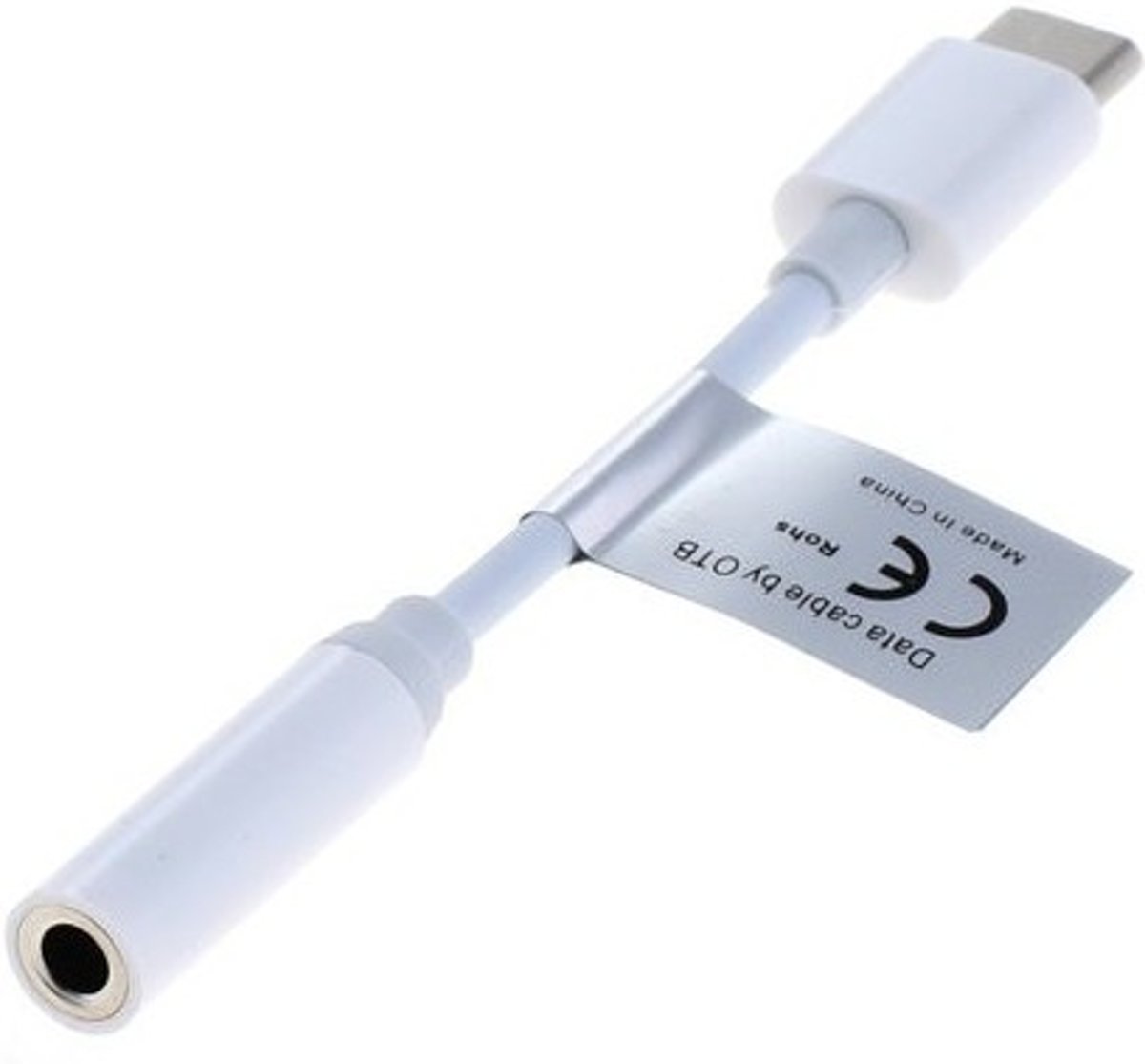 OTB-audioadapter (USB-C) - 3,5 mm stereo-installatie met kabel
