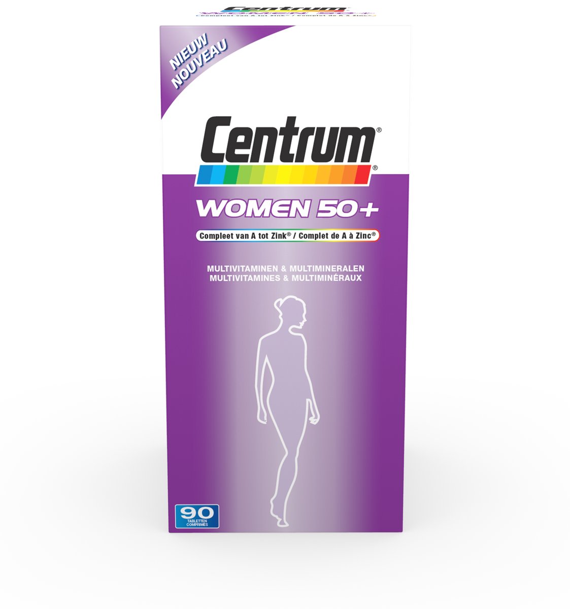 Foto van Centrum women advanced 50+ - 90 Tabletten - Multivitaminen
