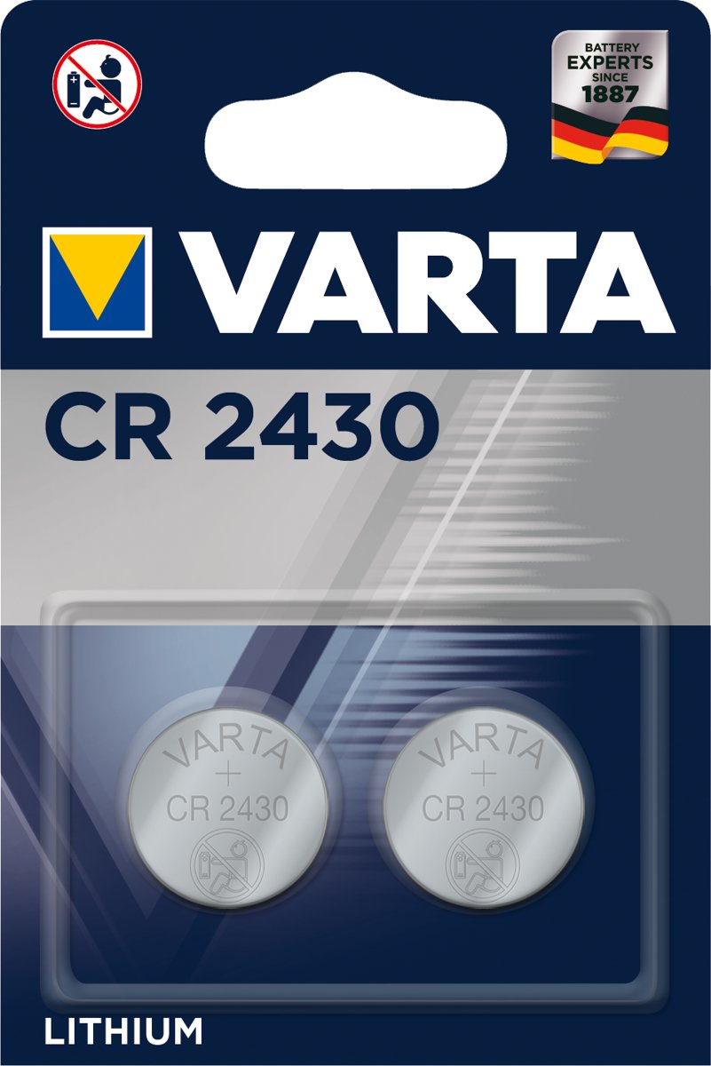 Varta CR2430 - 2 stuks