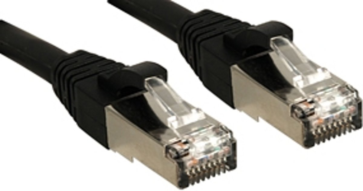 Lindy Cat.6 SSTP / S/FTP PIMF Premium 2.0m netwerkkabel 2 m Zwart
