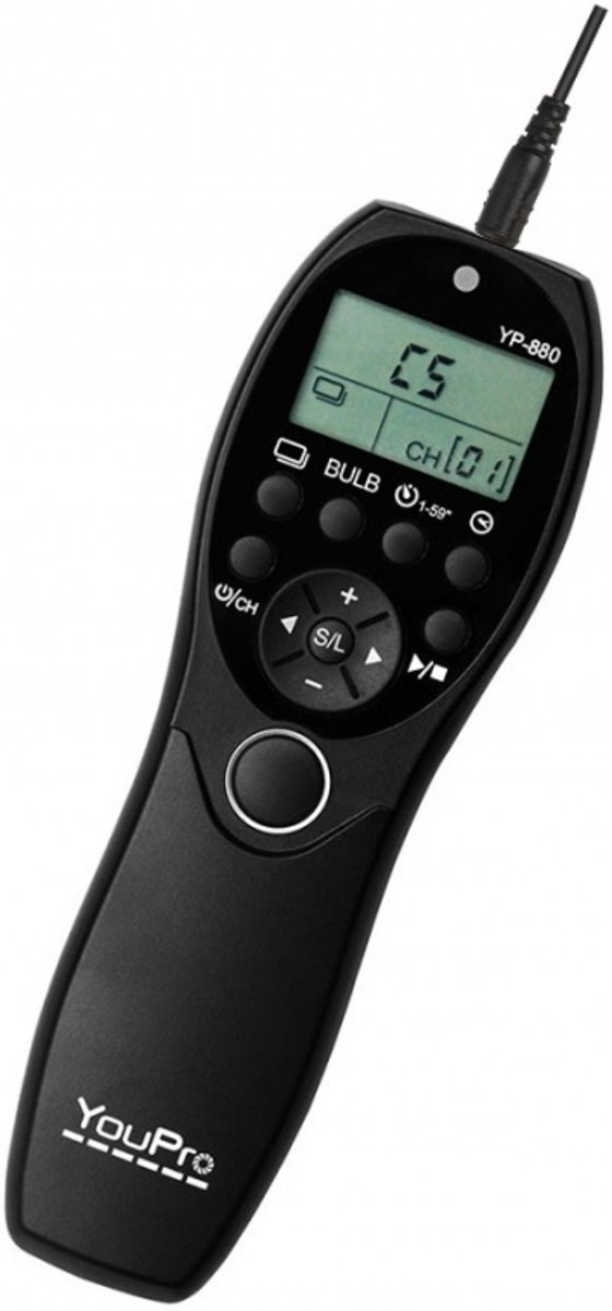 Canon 5DS / 5DSR Luxe Timer Afstandsbediening / YouPro Camera Remote type YP-880 N3
