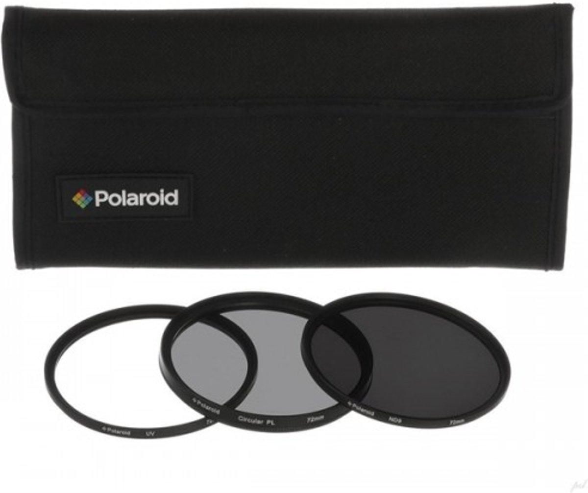 Polaroid 62mm filter kit - 3 stuks