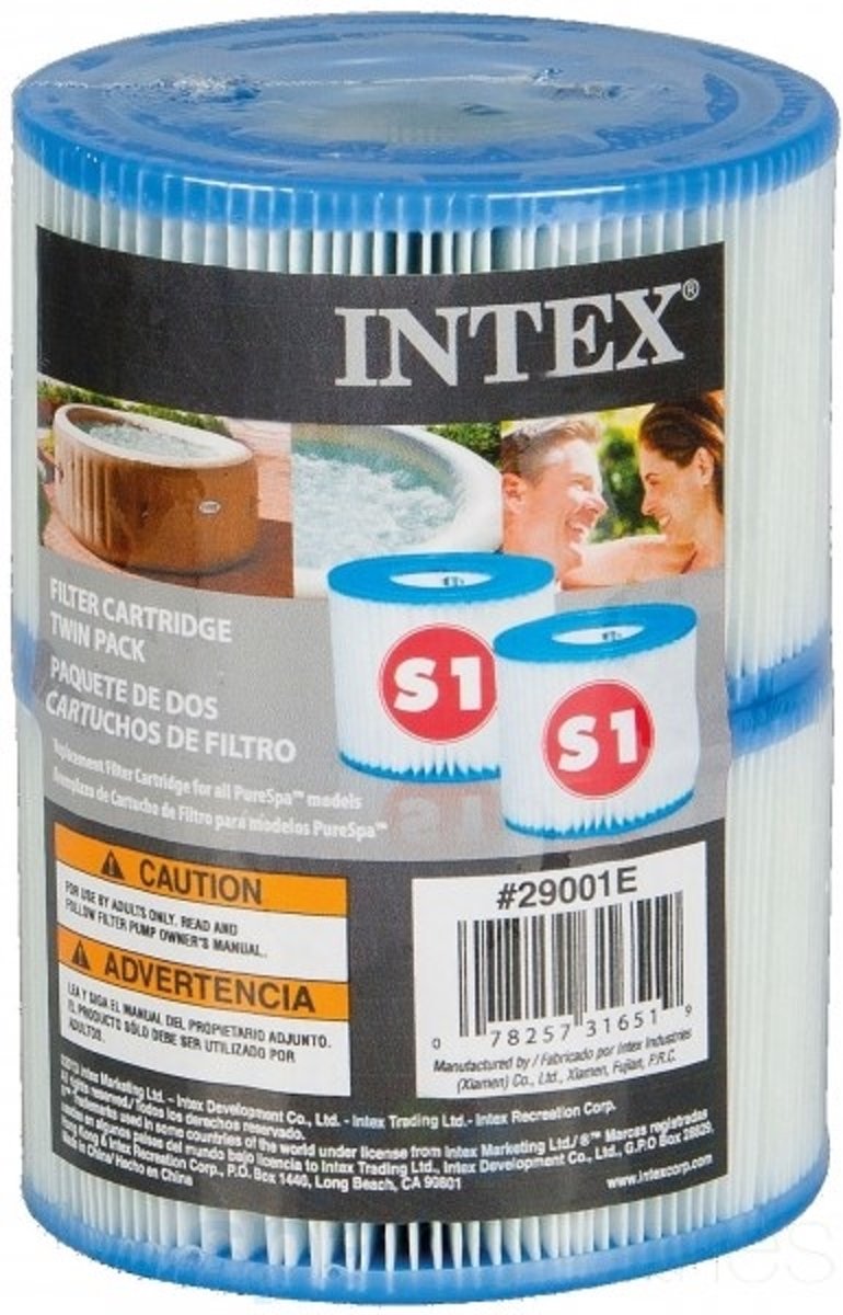 Intex Spa Filtercartridge Type S1 - 29001 -  2 stuks